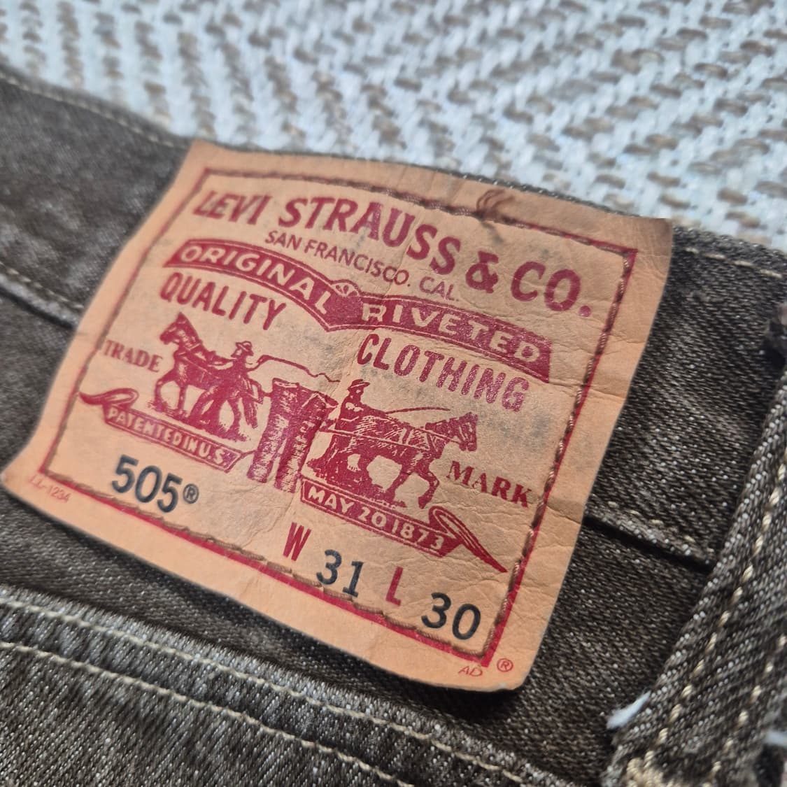 리바이스 505 31/30 ( p30 ) 상품이미지5