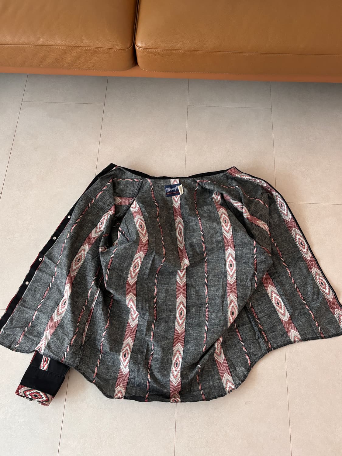 90s Wrangler 나바호 웨스턴셔츠 상품이미지4