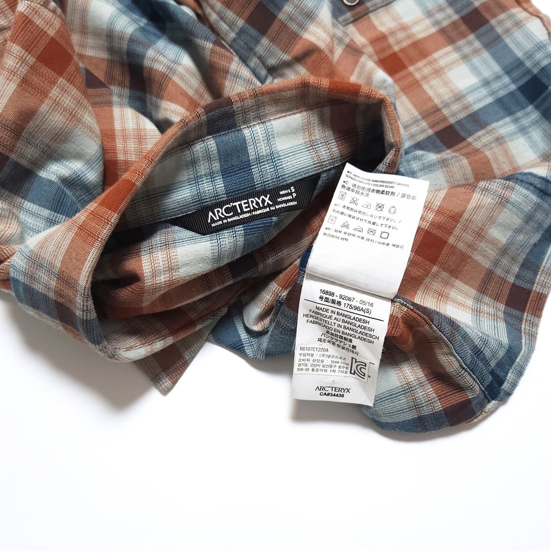 아크테릭스 그라이슨 LS 체크 셔츠 상품이미지6