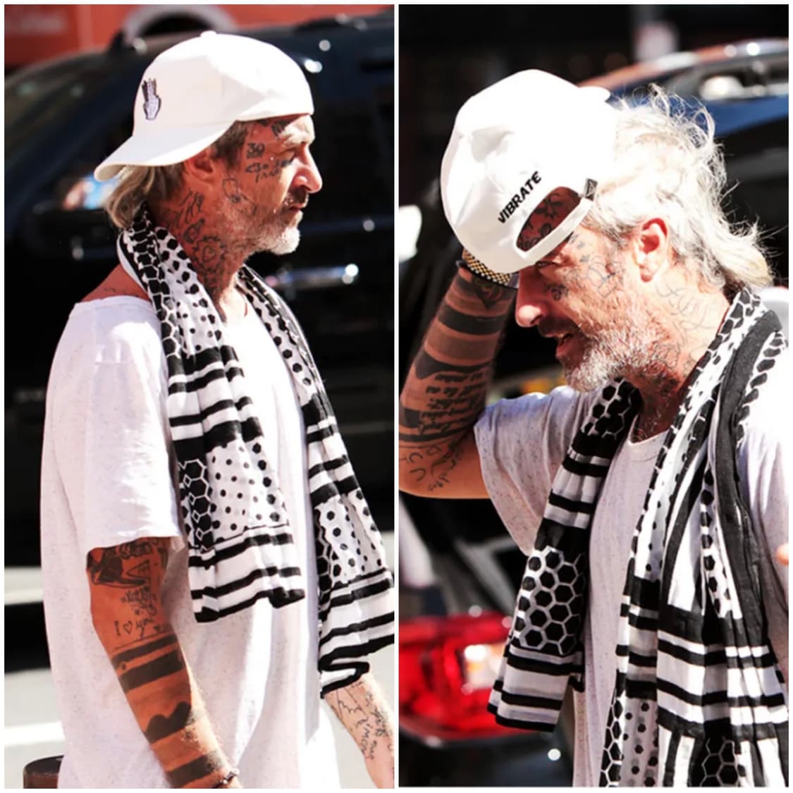 바이브레이트 볼캡 화이트 상품이미지3