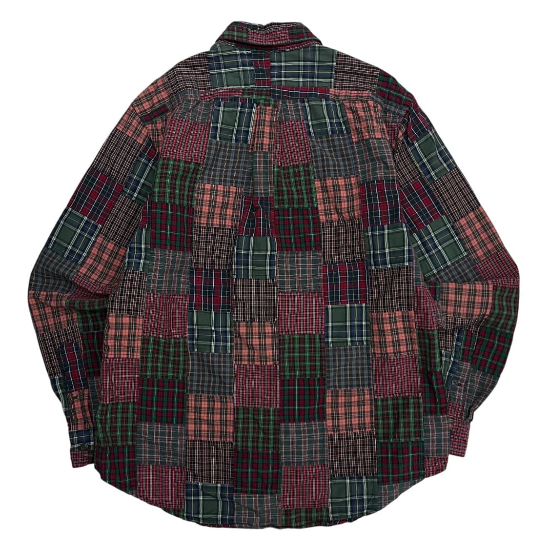 폴로 랄프로렌 딥그린포니 패치워크 셔츠 L 상품이미지3