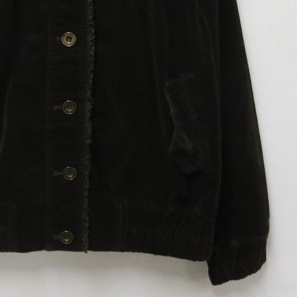 골덴 레이스 포인트 셔링 자켓 62314 상품이미지4