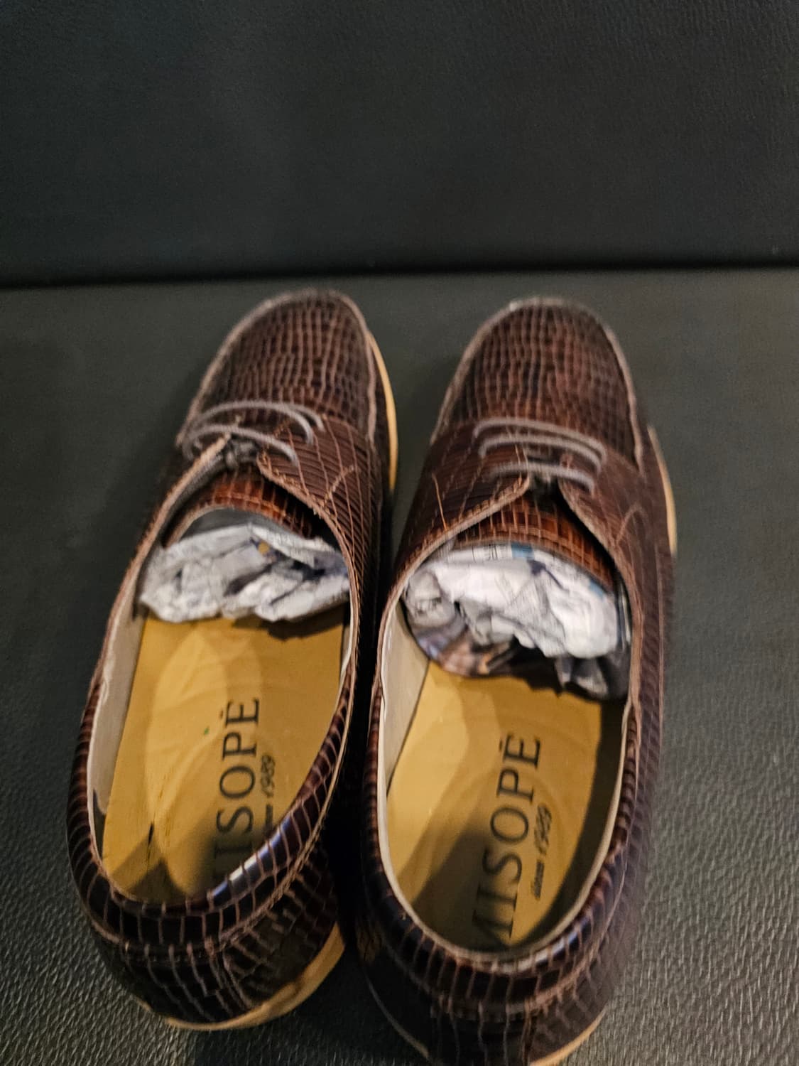 미소페 악어가죽 패턴 스니커즈 캐쥬얼구두 상품이미지7