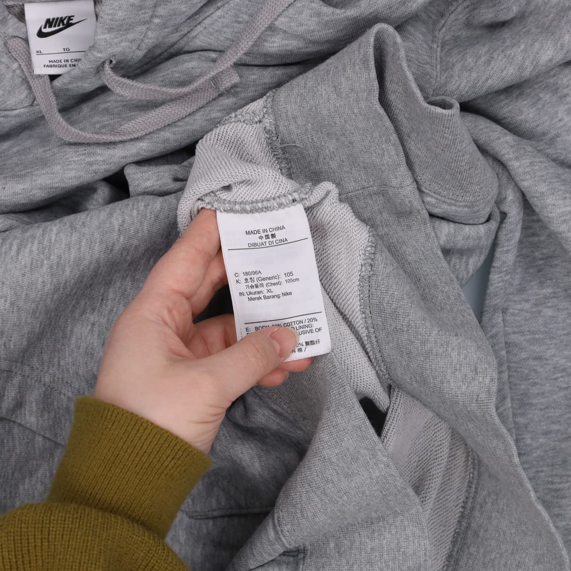 XL 나이키 스우시 후드 티셔츠 0227M 상품이미지4