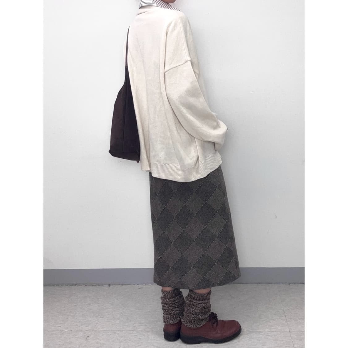 빈티지 아이보리 가디건 상품이미지4