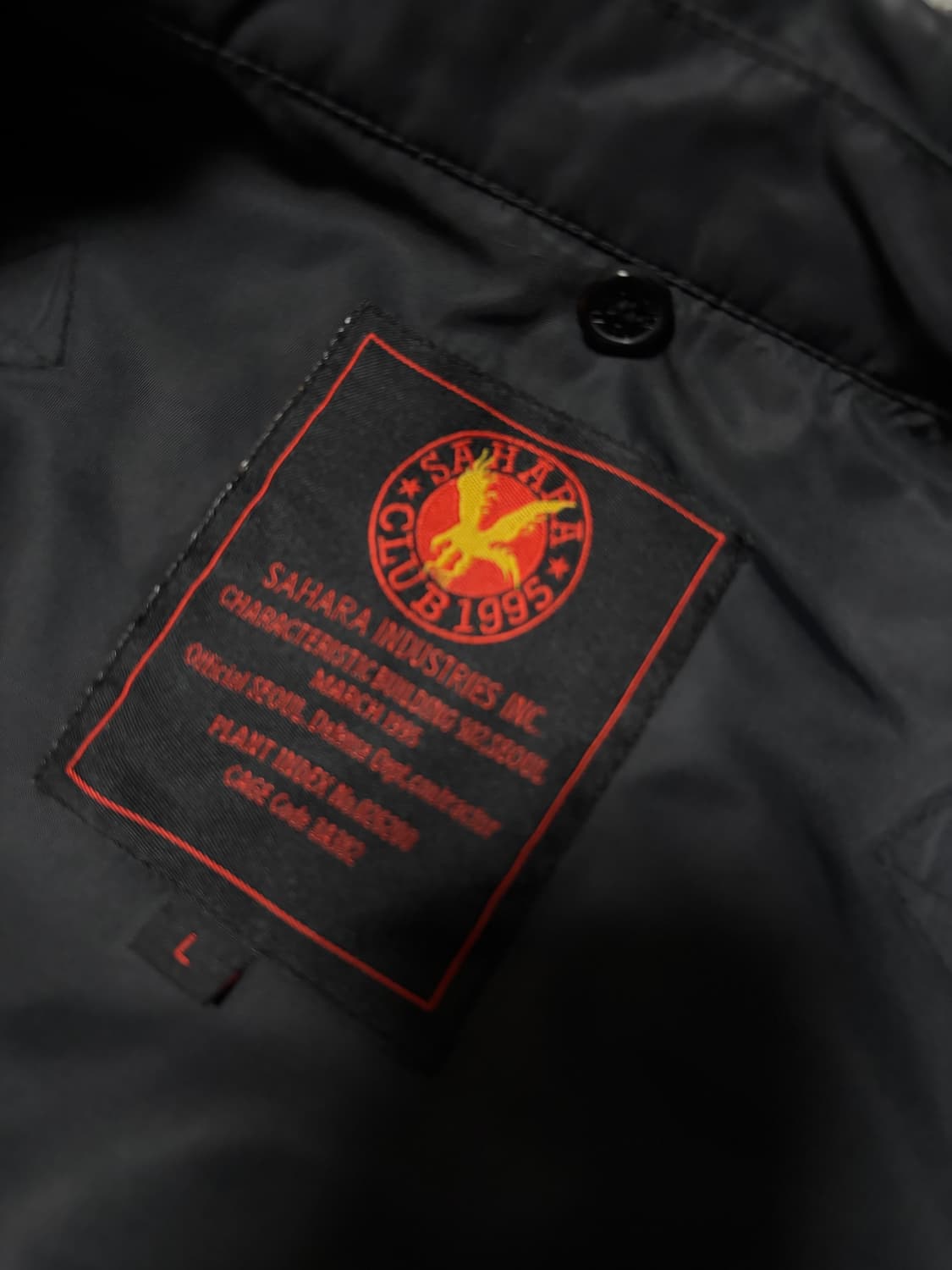 사하라 클럽/ 3M Thinsulate 항공 점퍼 L 사이즈 상품이미지5