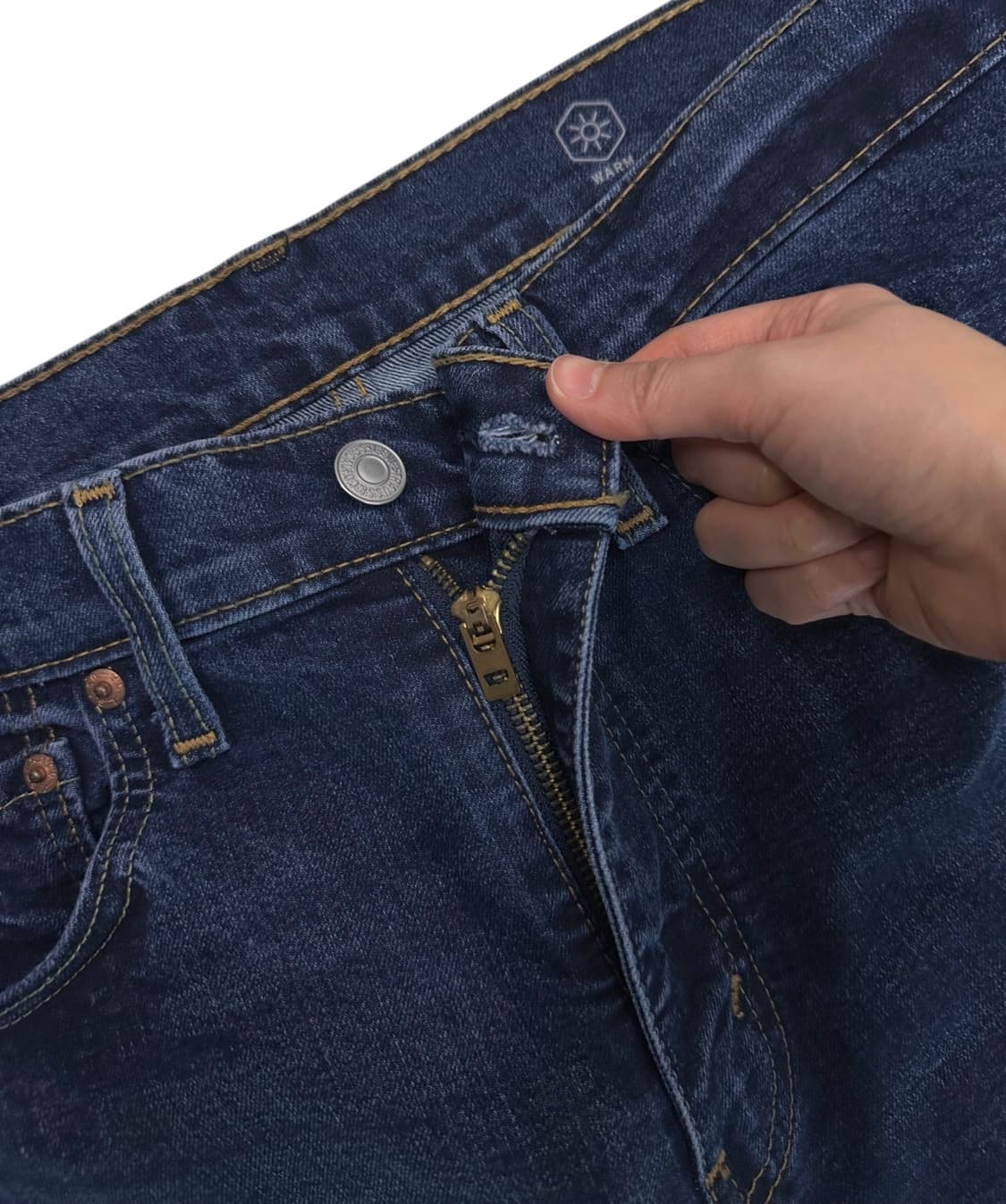 리바이스 502 프리미엄 웜진 기모청바지 (34) 상품이미지3