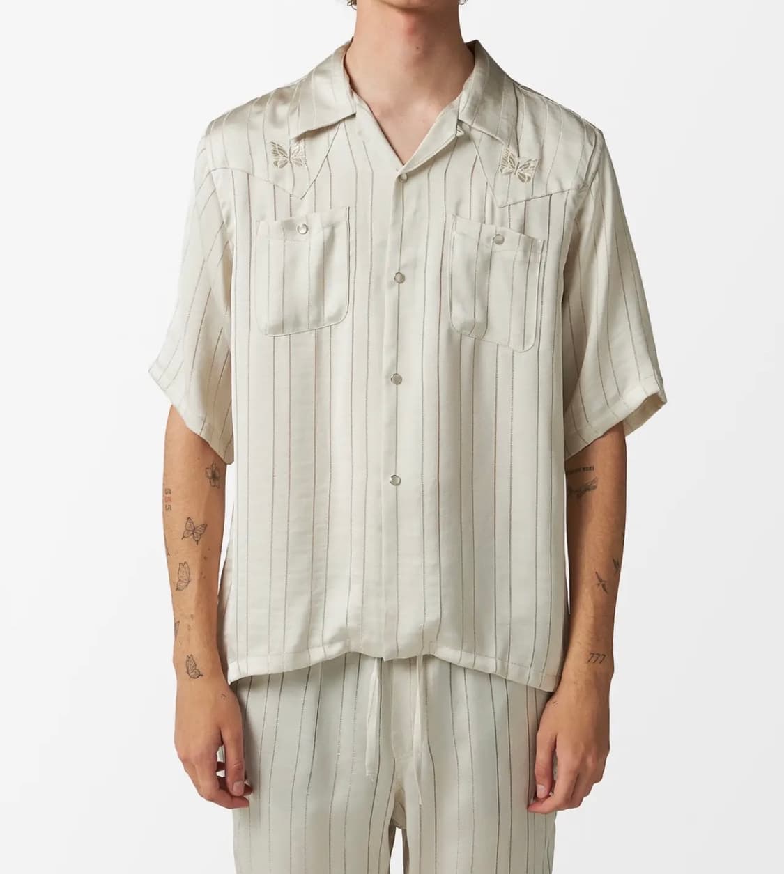 [L] 니들스 S/S 카우보이 원 셔츠 TA/CU/PE 상품이미지4
