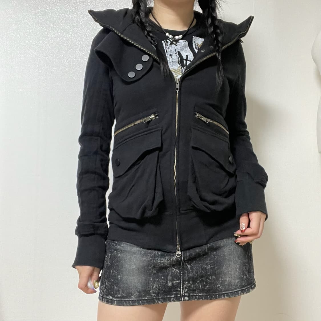 Y2k Zipper Detail Jacket 상품이미지5