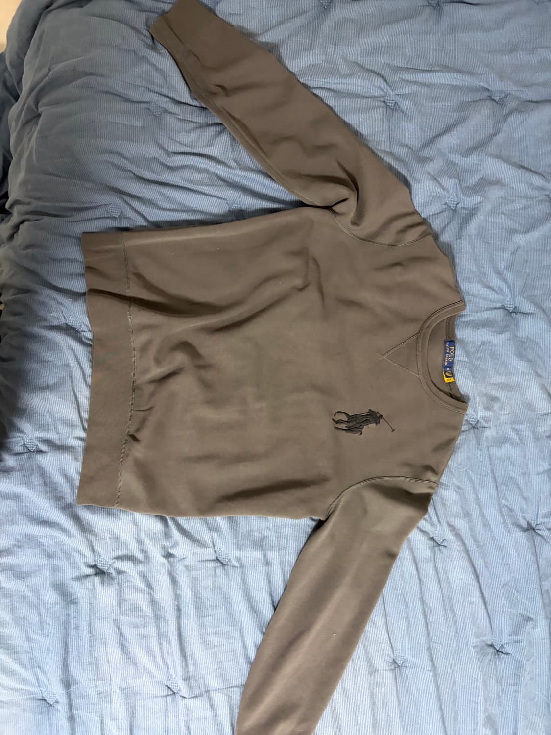 폴로 빅포니 맨투맨 (차콜) 상품이미지4