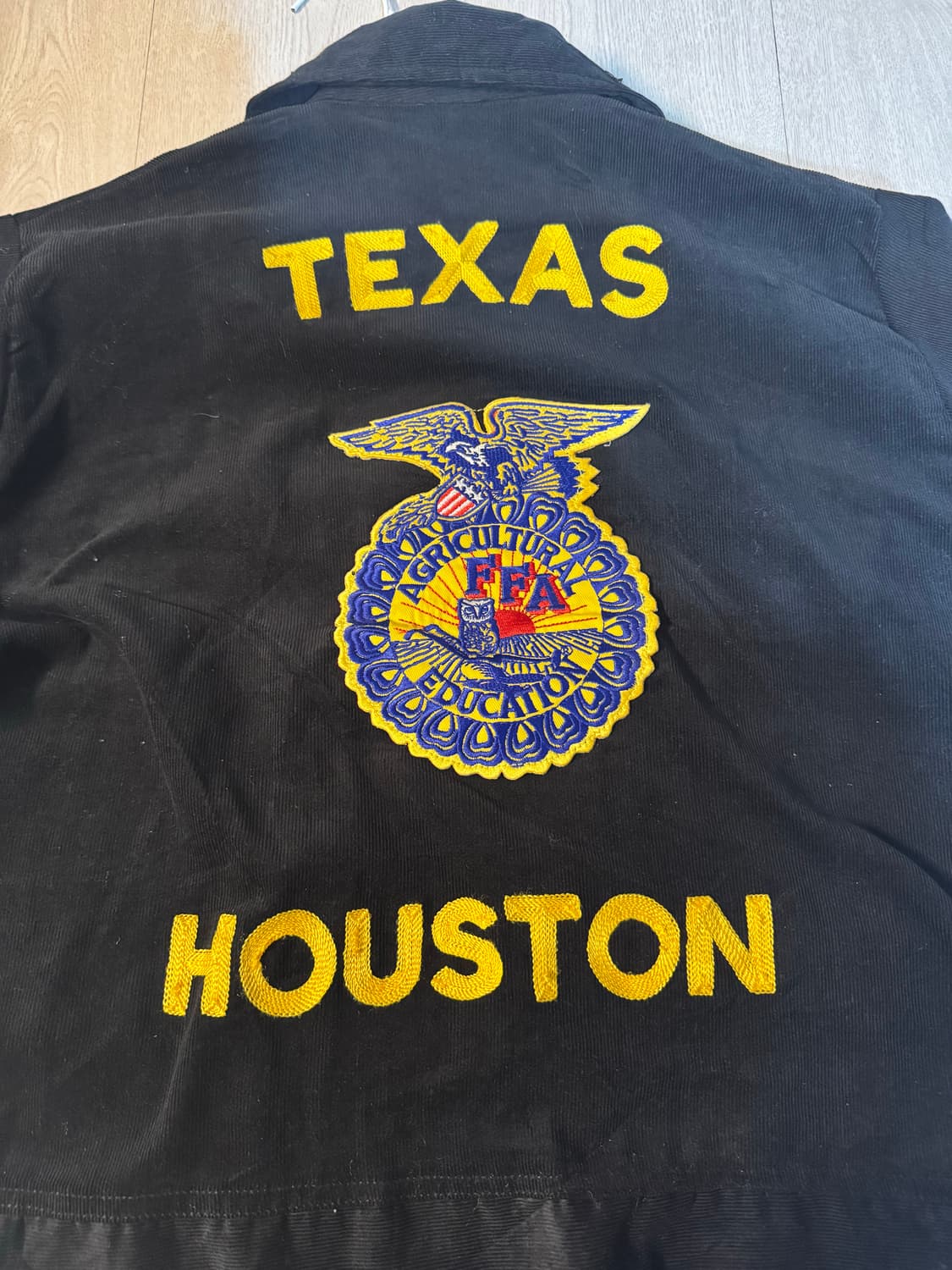 FFA 코듀로이 빈티지 블랙 자켓 L 팝니다! 상품이미지5