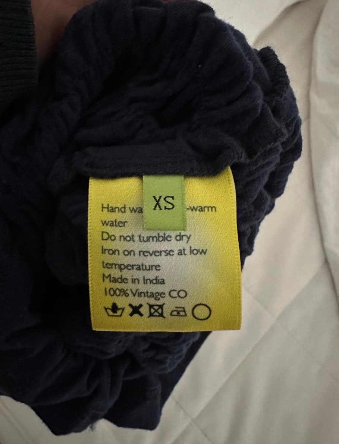 [xs] 코너아이브스 시어드 티셔츠 블루 (제니 착용) 상품이미지4