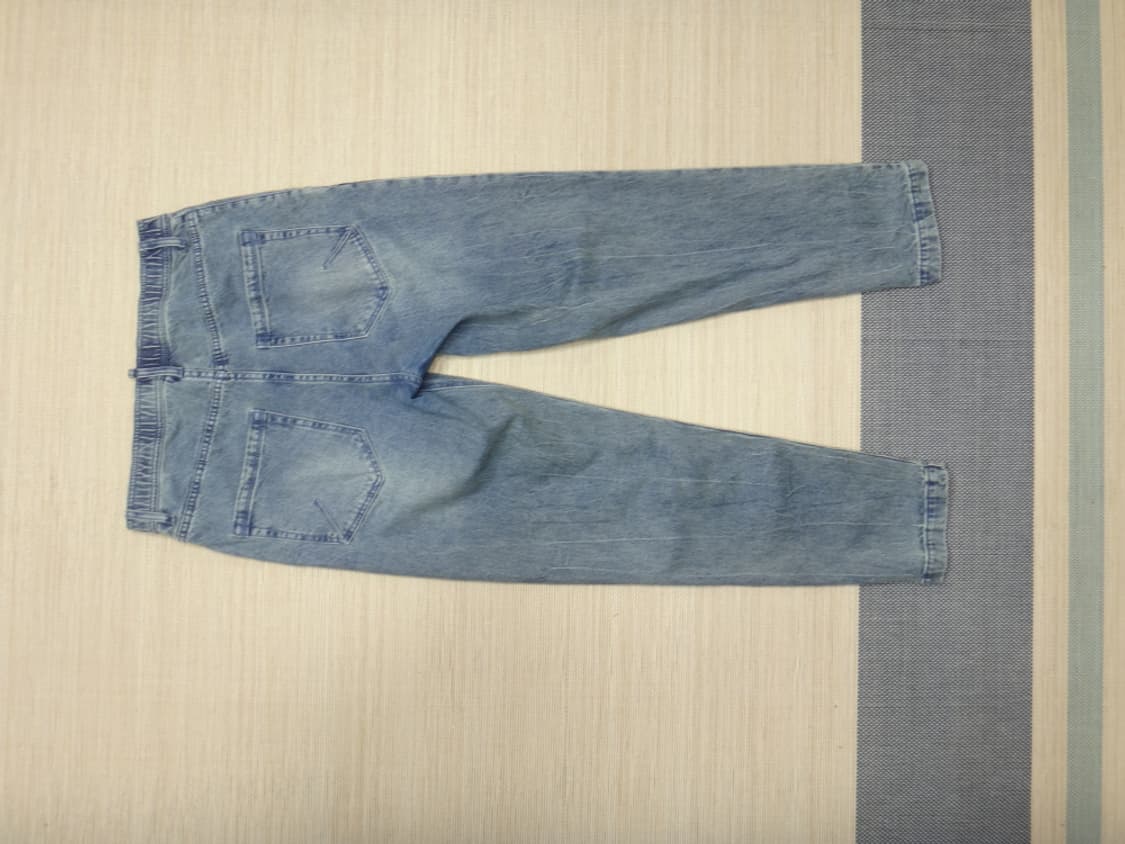 (30-31) series BAGGY 워싱 밴딩 데님 팬츠 상품이미지3