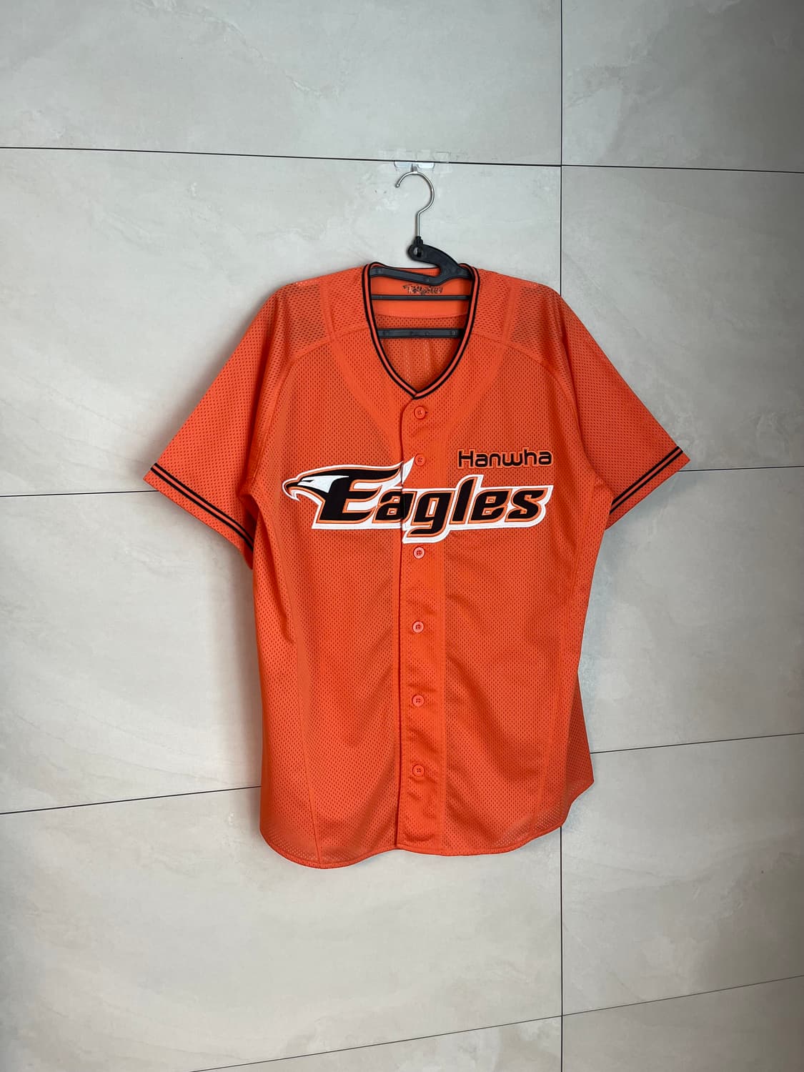 한화 이글스 레플리카 노마킹 홈 야구 유니폼 [100] 상품이미지3