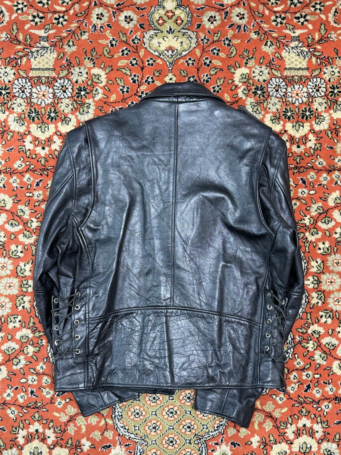 Himalaya Motor Bikewear 빈티지 라이더 자켓 블랙 XX 상품이미지2