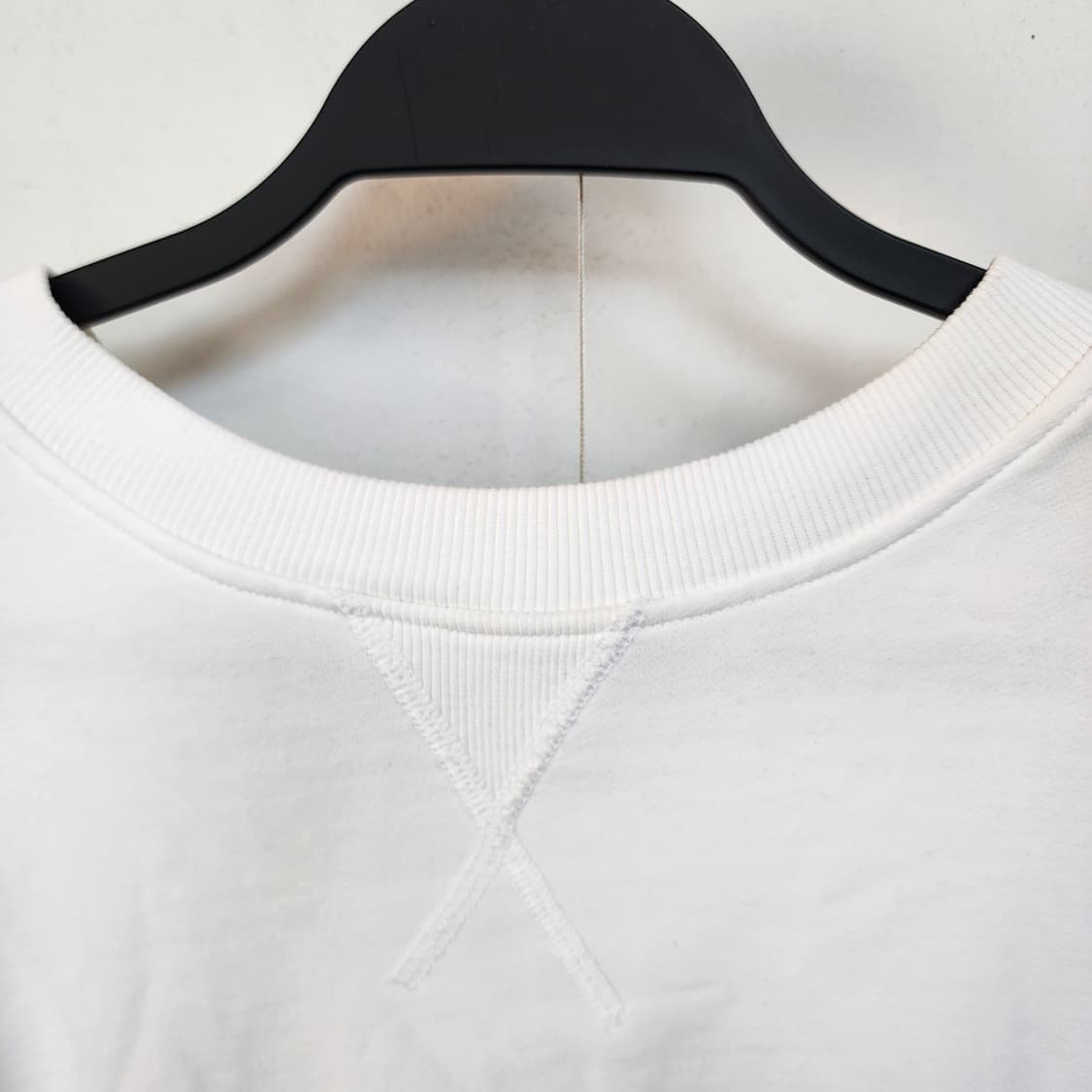 디젤 화이트 레이어드 맨투맨 상품이미지3