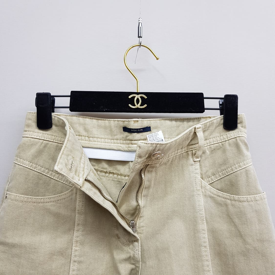 한섬 SJSJ 2022 데님  와이드 쇼츠 61-90사이즈 상품이미지2