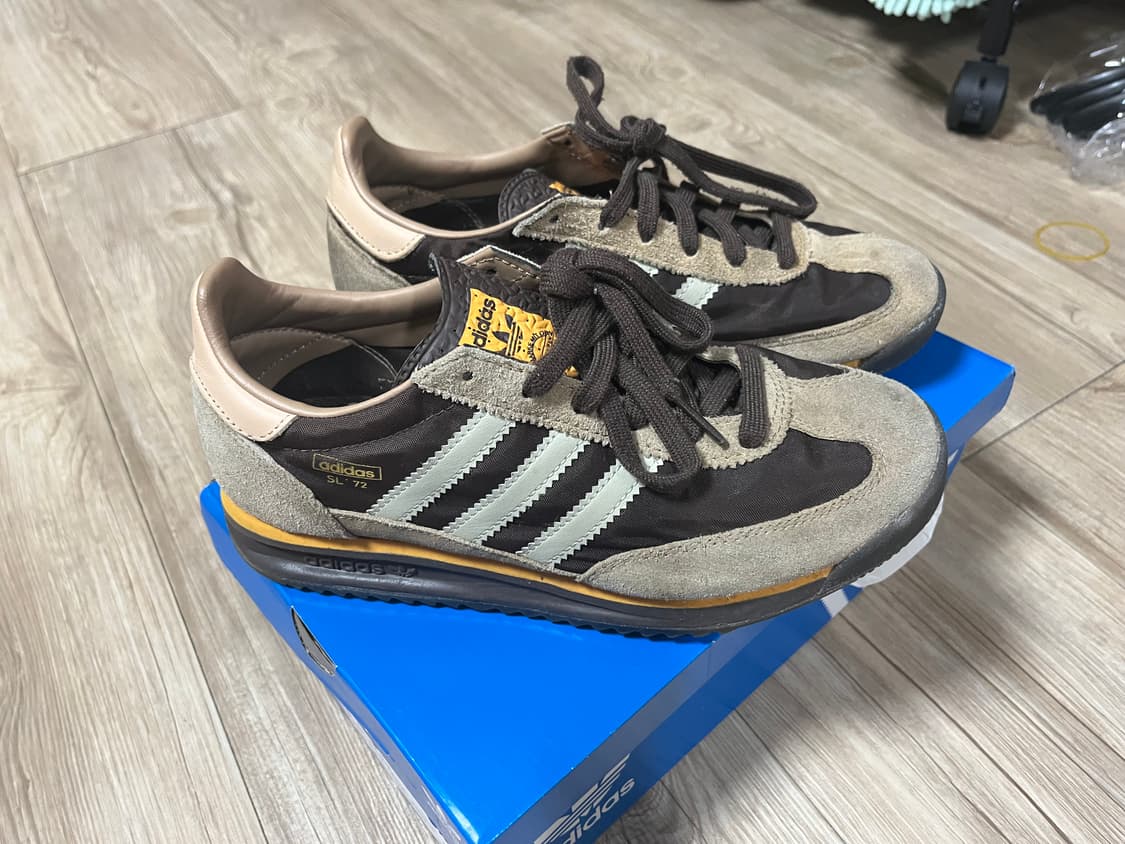 아디다스 sl 72 rs 브라운 퍼티그레이 235사이즈 상품이미지3