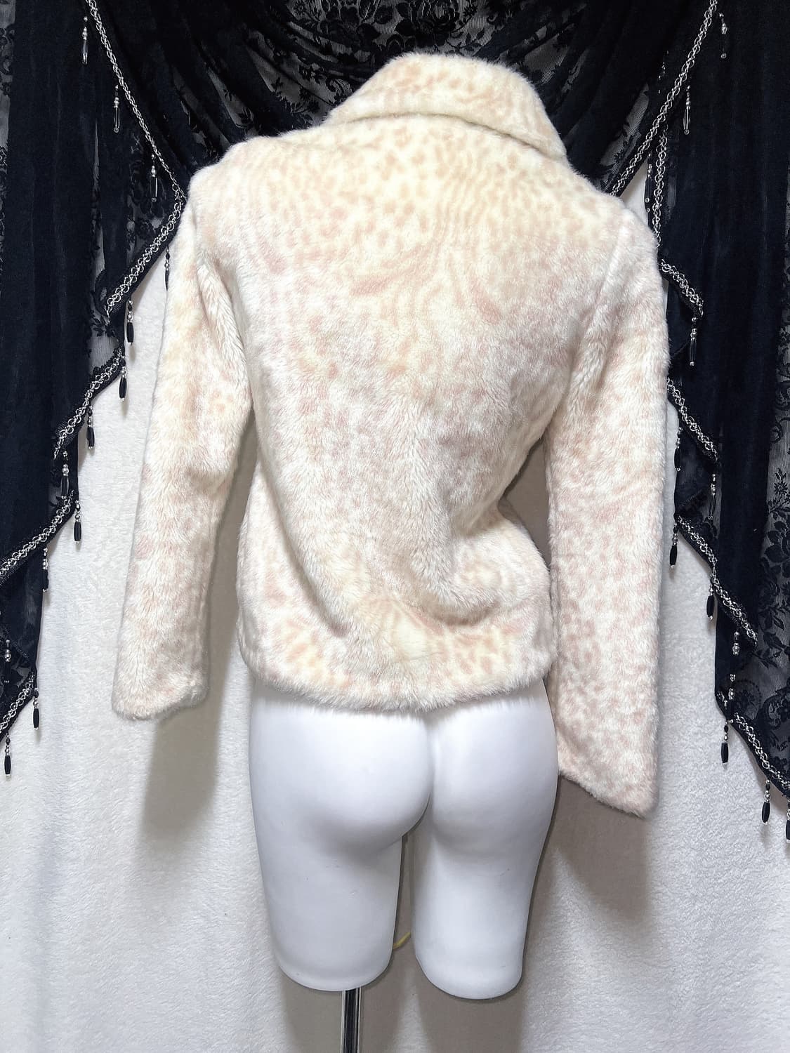 리즈리사 호피 밤비 레오파드 퍼자켓 코트 라떼갸루 로맨틱 로걀 핀터 히메 상품이미지7