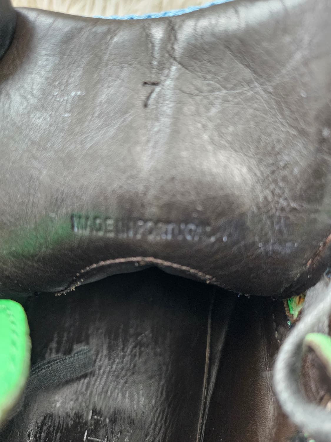 랑방 컬러블록 미드탑 스니커즈 265 7 상품이미지6