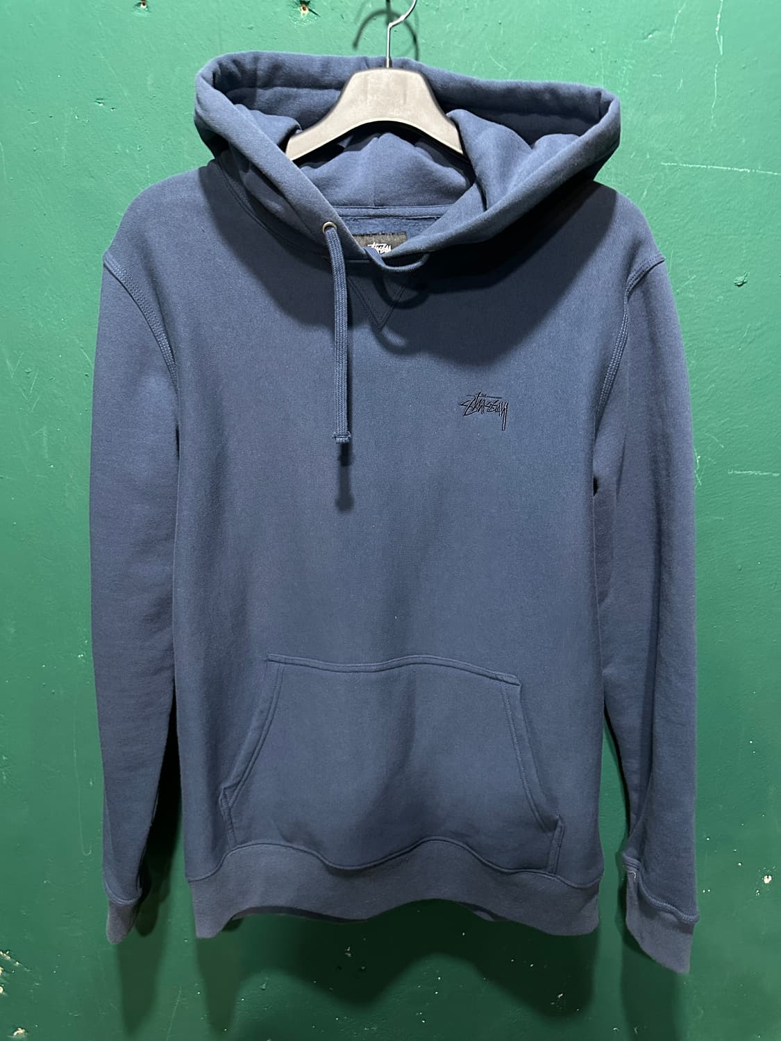 스투시 후드티 네이비 M 상품이미지1