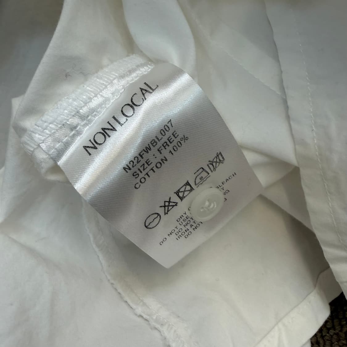 NONLOCAL 논로컬 블라우스 셔츠  상품이미지6