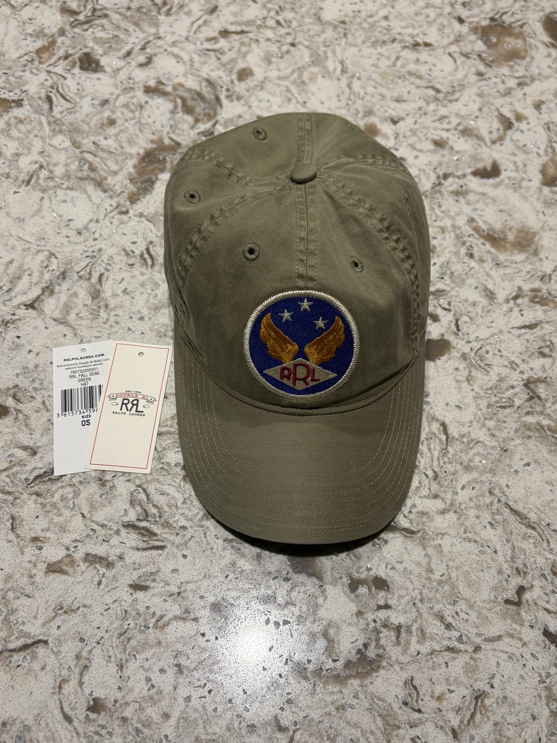 더블알엘 윙캡 카키 상품이미지1