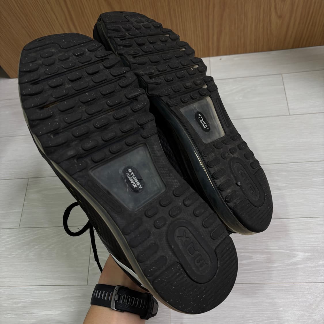 나이키 스투시 에어맥스 2013 블랙 상품이미지4