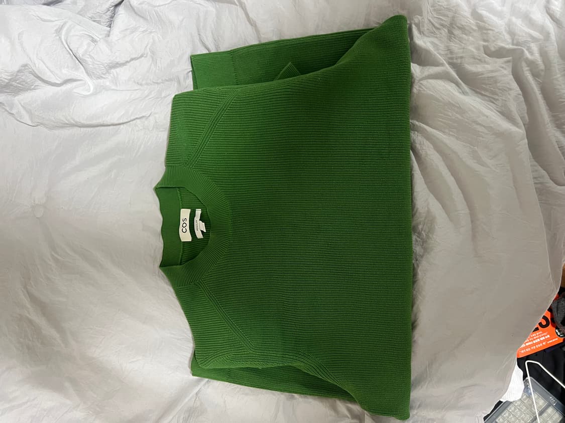 COS 코스 레귤러핏 크루넥 니트 XL 상품이미지4