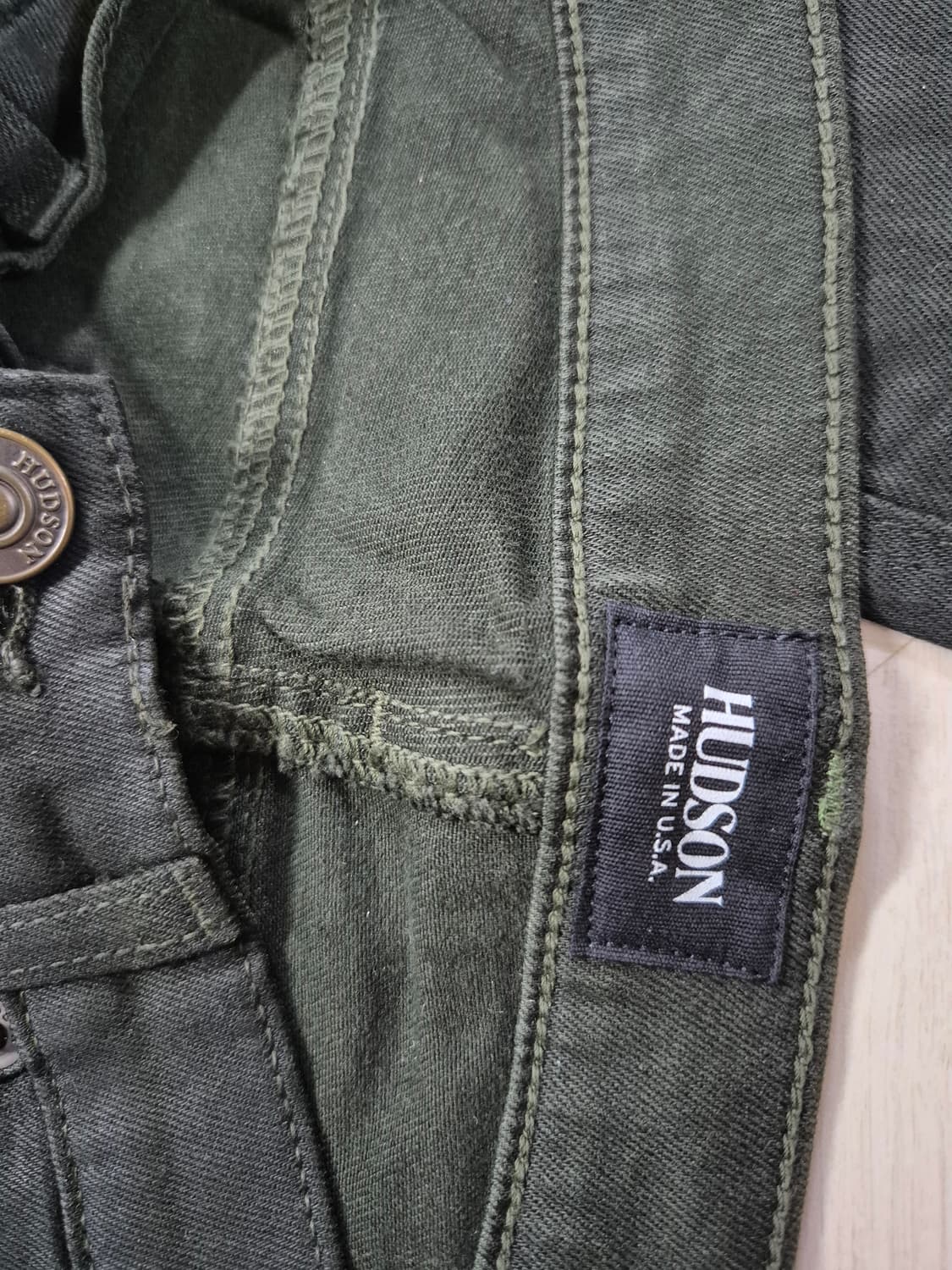 정품 USA HUSTON karista super skinny 코팅진 상품이미지5