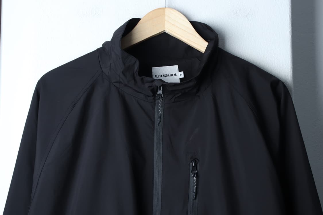 (XL-2XL) 디미트리블랙 집업 바람막이 점퍼자켓 블랙-H33078 상품이미지3