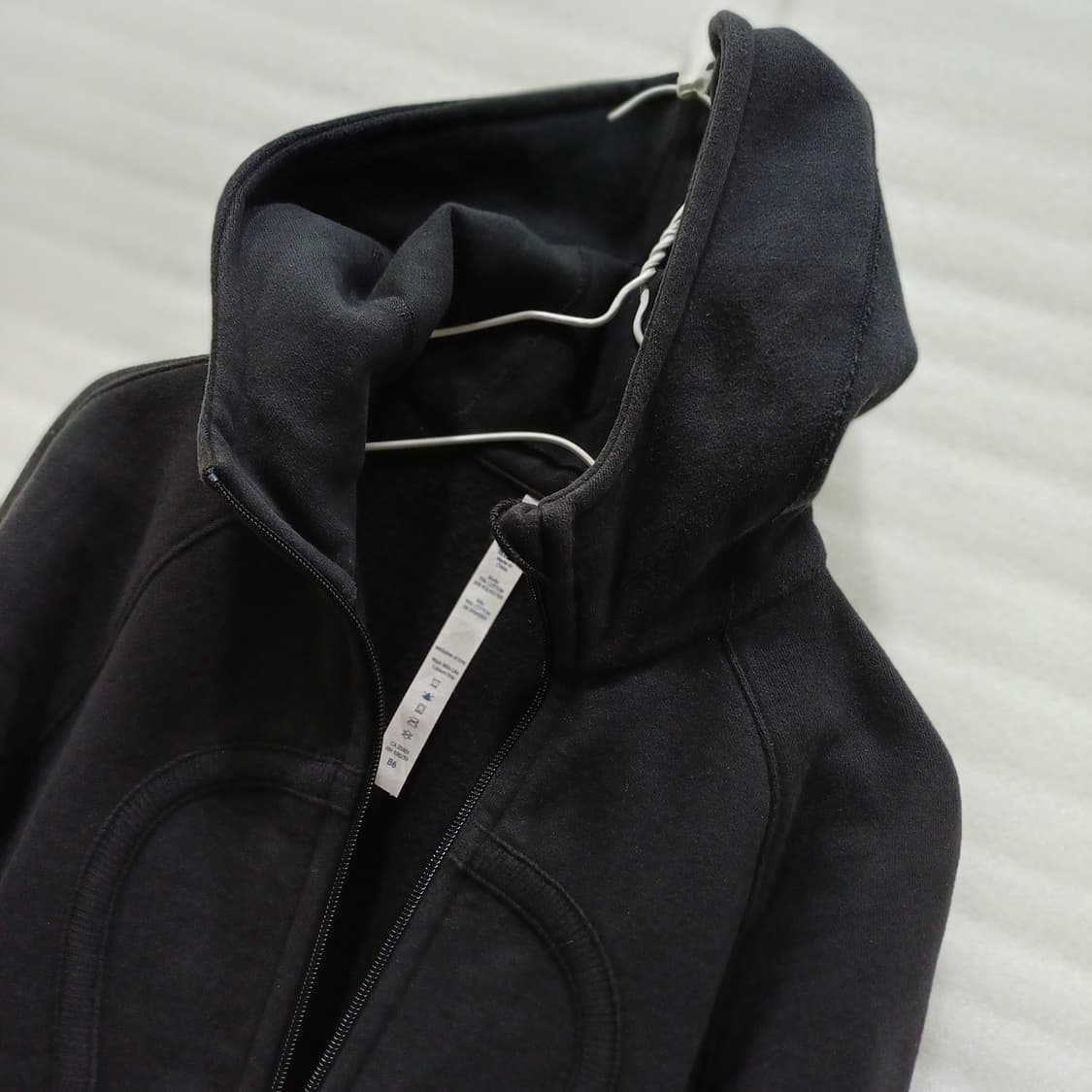 룰루레몬 스쿠바 기모 후드 집업 자켓 2 훌륭 블랙 사랑봉봉 상품이미지4