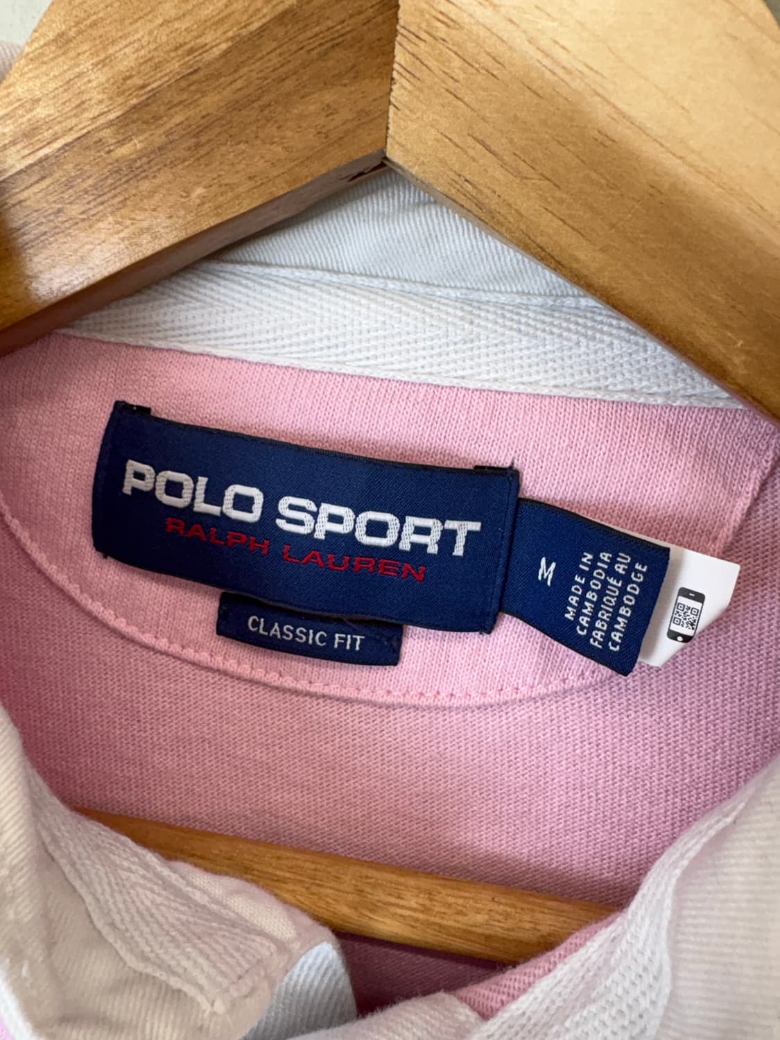 폴로랄프로렌 폴로스포츠 큐알 인증 단가라 럭비티 상품이미지8