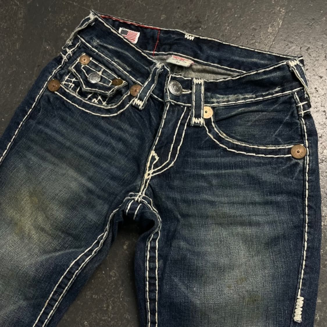 27 트루릴리전 조이 수퍼 티 데님팬츠 상품이미지2