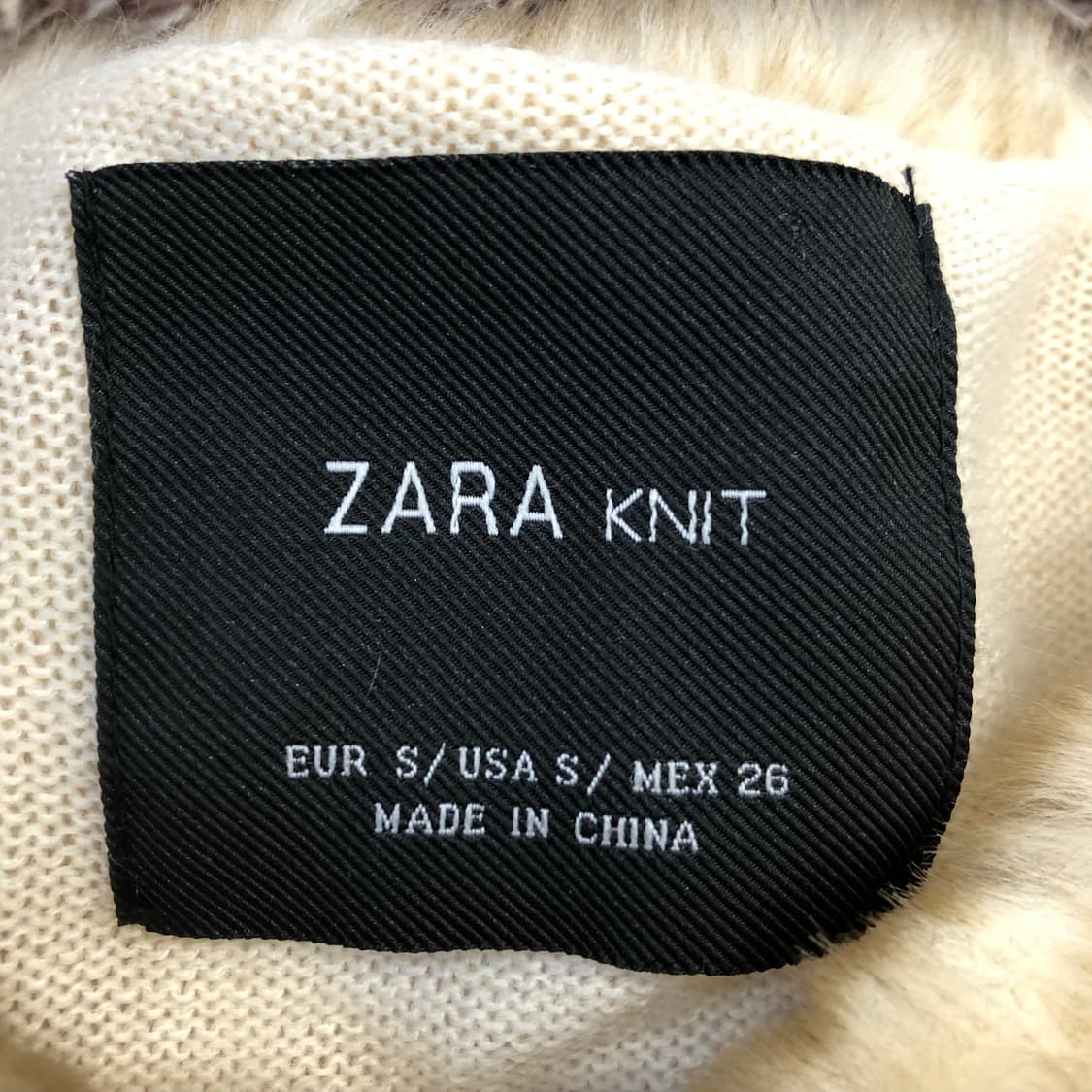 자라 퍼 자켓 상품이미지4