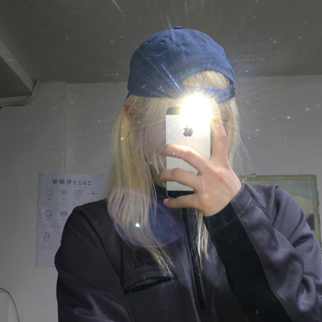 투티/0358 빈티지 블루 캡 FJALL RAVEN 벨크로 스트랩 스웨덴 상품이미지2