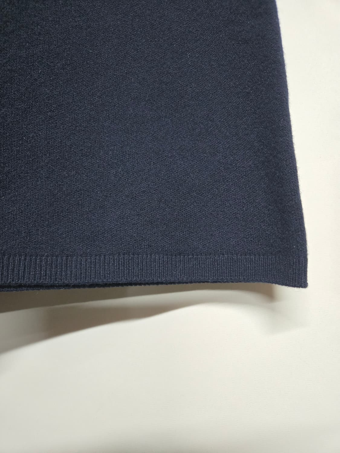 한섬 니트 와이드 팬츠 네이비 free 상품이미지4