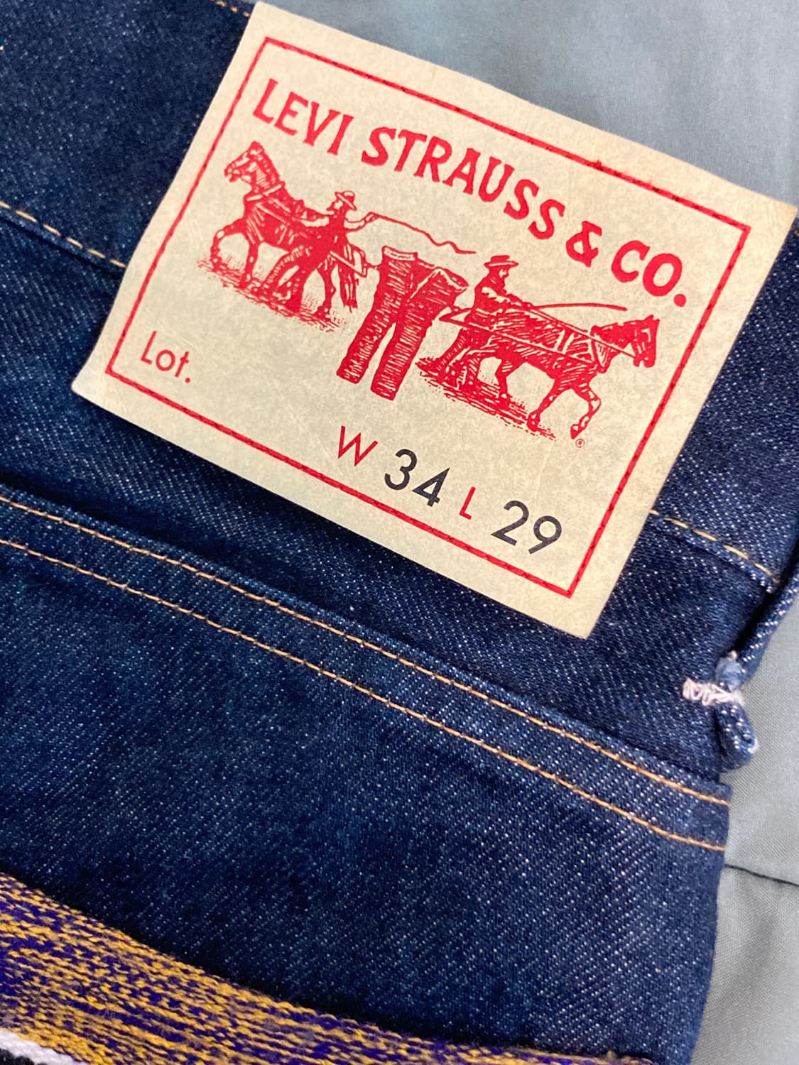 준야 와타나베 22fw 자미로콰이 리바이스 패치워크진 상품이미지4