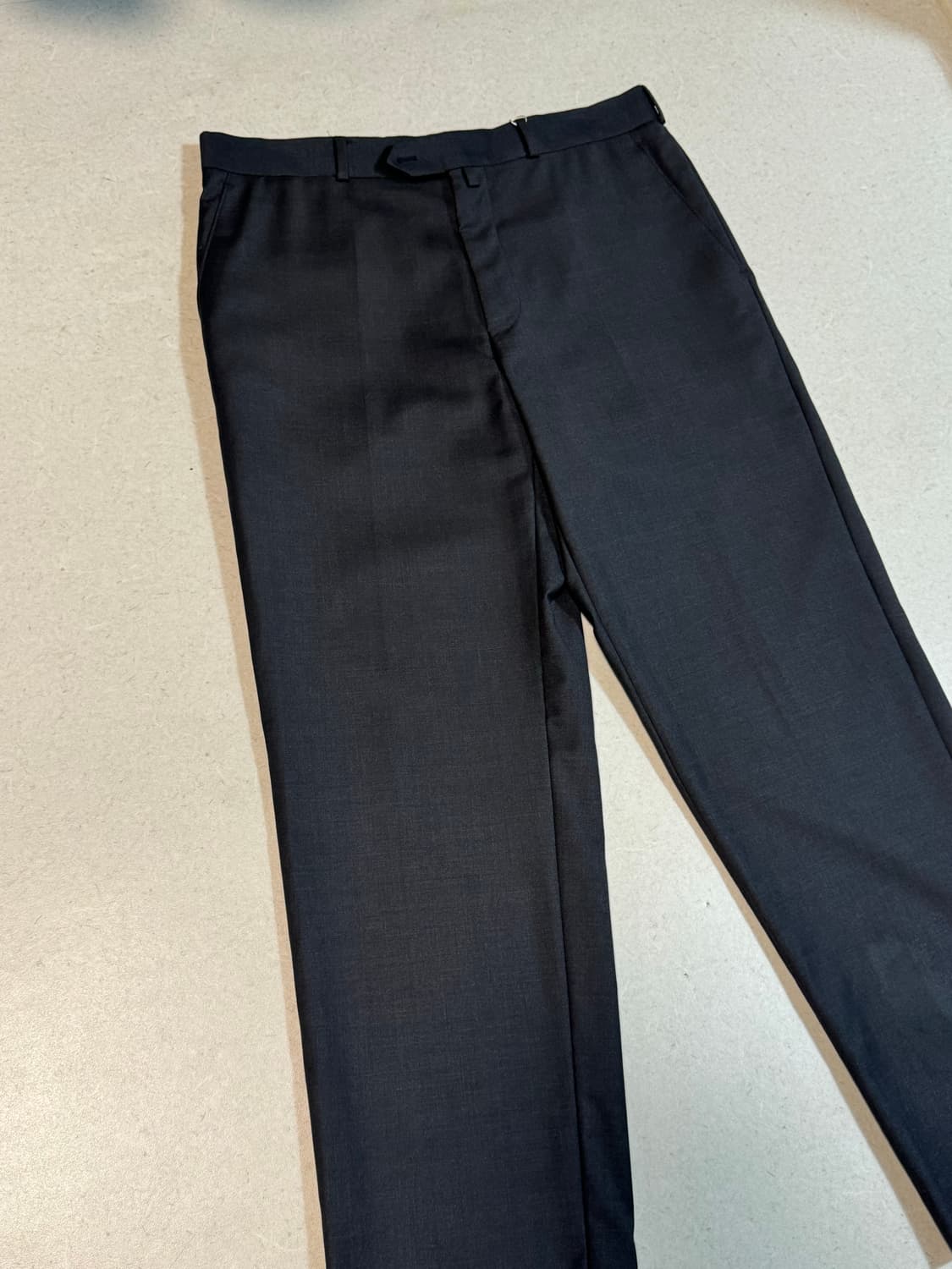 빈티지 울 캐시미어 슬랙스 정장 바지 면 바지 팬츠 상품이미지3