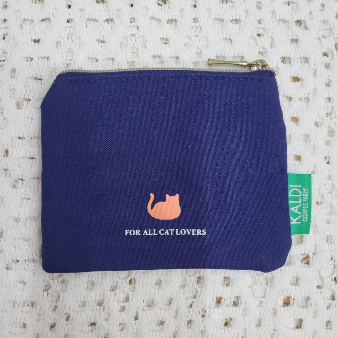 KALDI 고양이 실타래 미니 파우치 상품이미지2