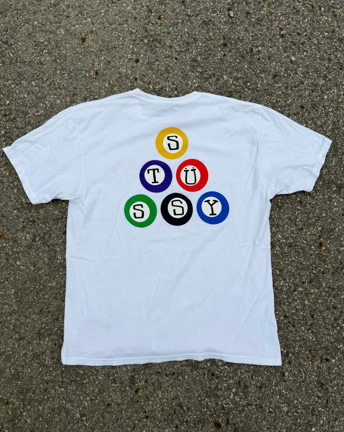 Stussy 스투시 빌리아드 반팔 티셔츠 상품이미지1