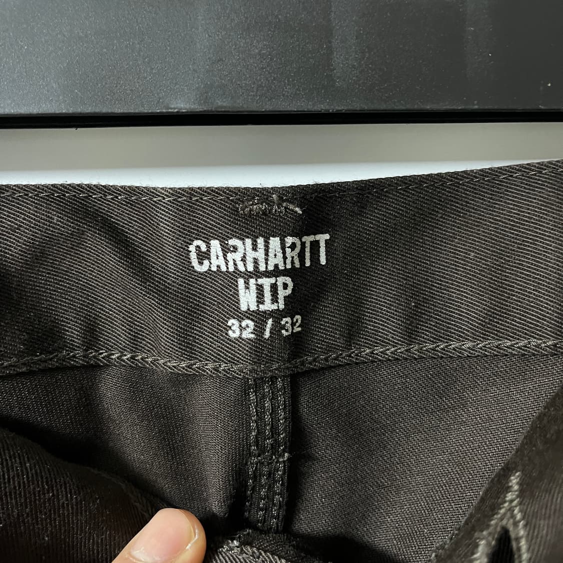 칼하트 심플팬츠 브라운 32/32 상품이미지3