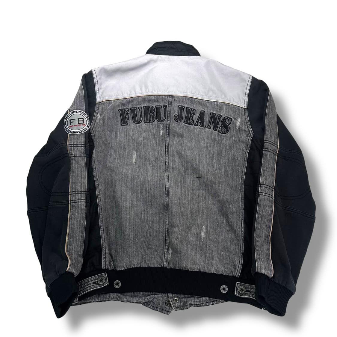 100 FUBU 후부 레이싱 데님 자켓 상품이미지2