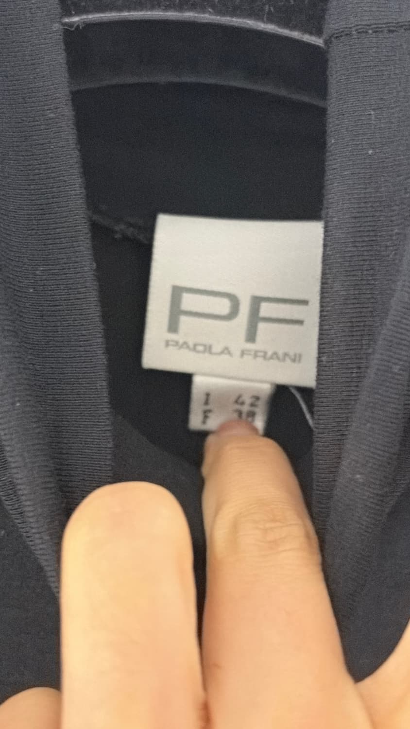 이태리 Paola frani 비대칭 원피스 44,55 정품 상품이미지2