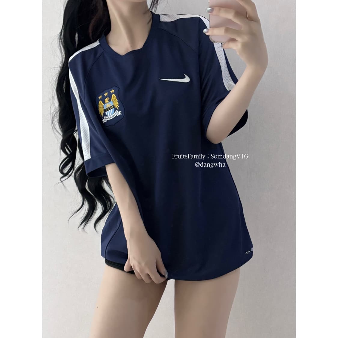나이키 맨시티 14-15 미드나잇 네이비 DRI-FIT 반팔 상품이미지1