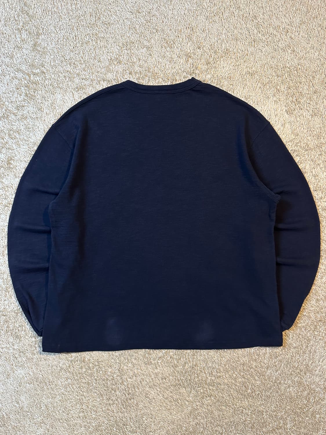 아웃스탠딩 OUTSTANDING USS BRILL 롱슬리브 네이비 상품이미지3