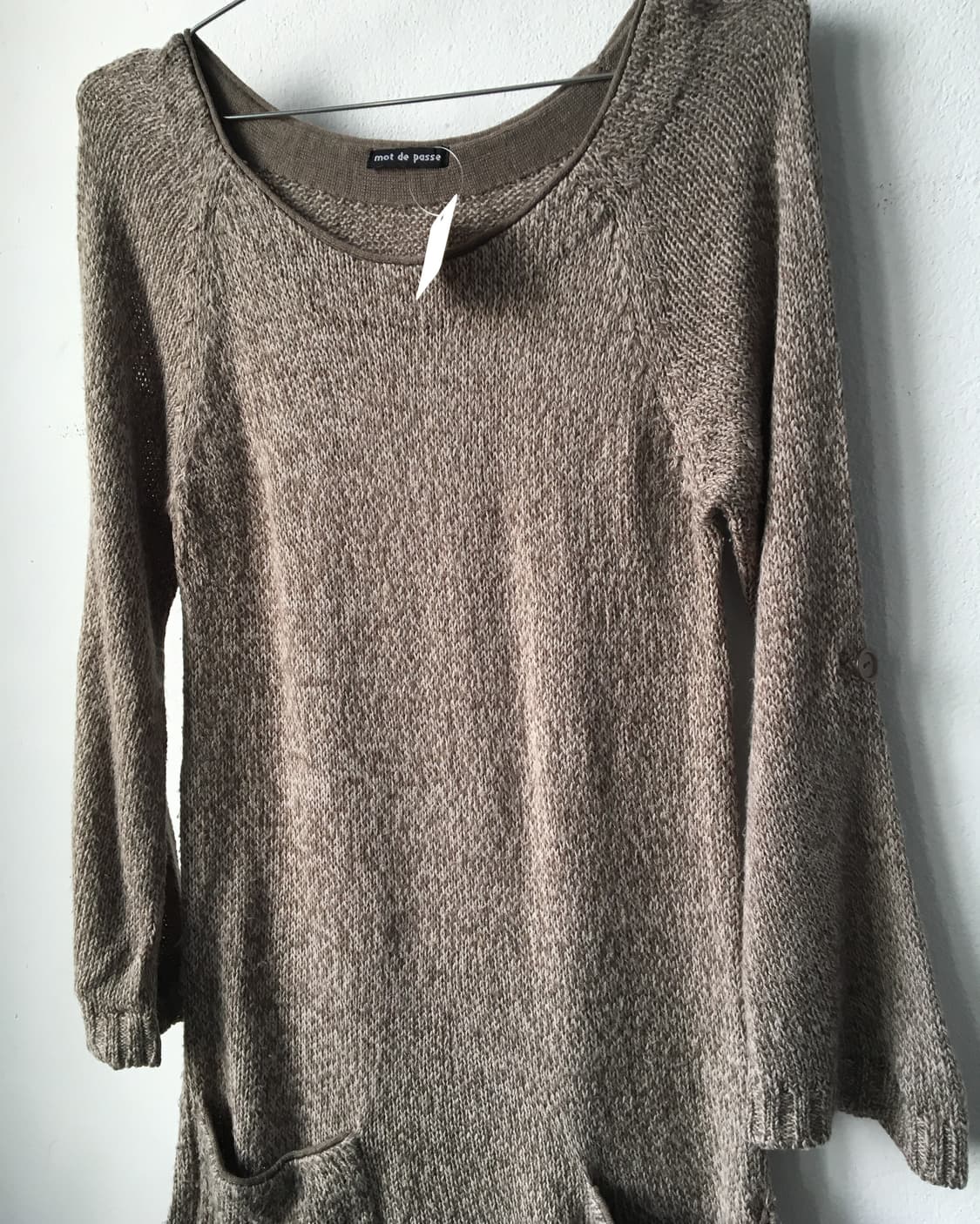Knit long onepiece 상품이미지4