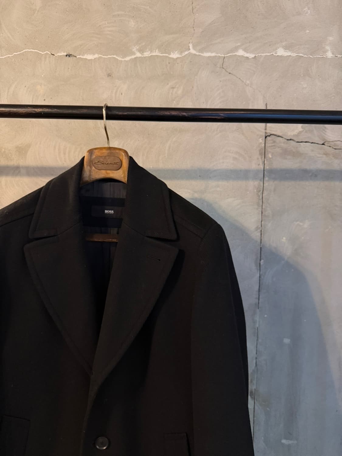 휴고보스 캐시미어 울 코트 105 상품이미지4