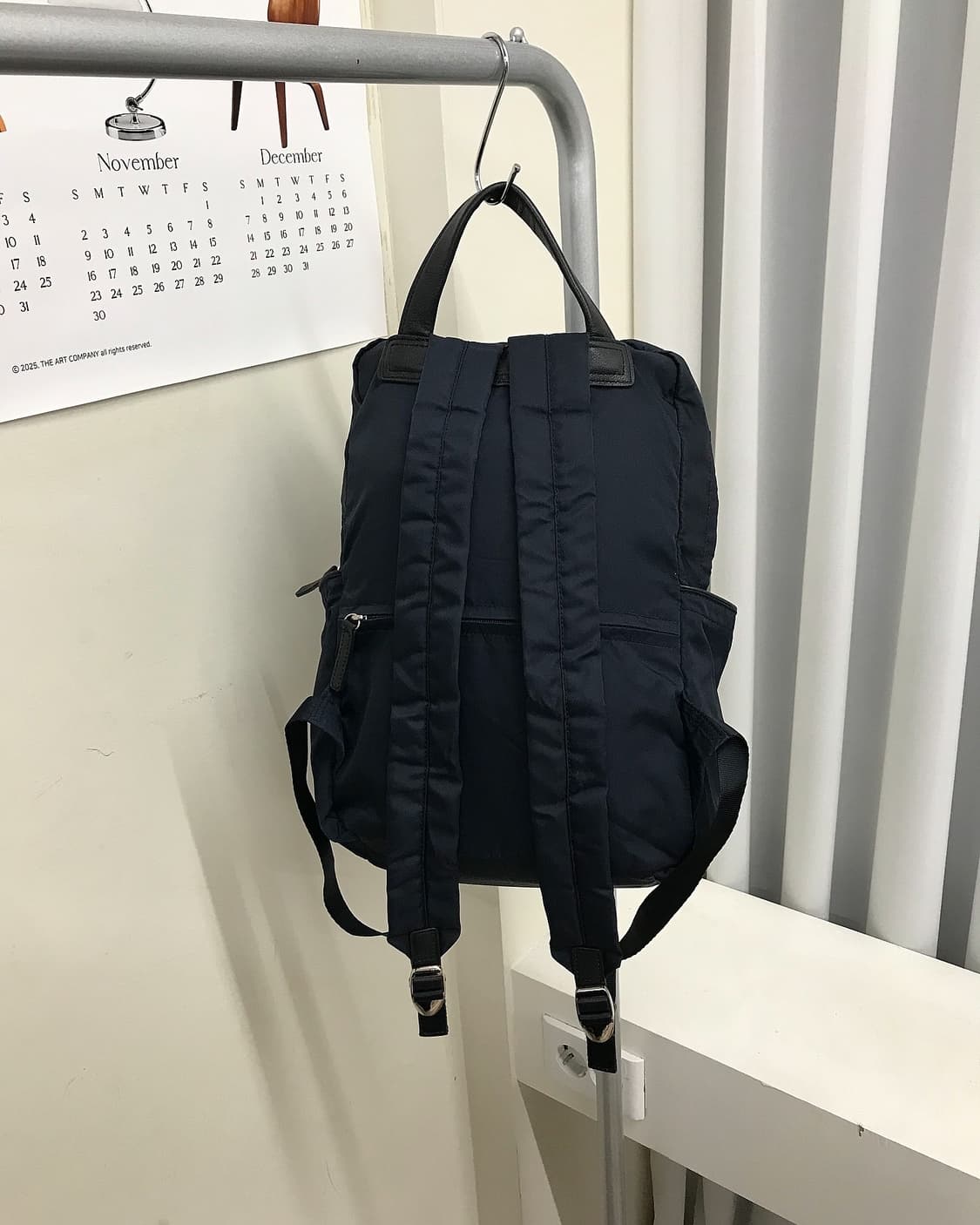 요지야마모토 가죽 로고 백팩 상품이미지4