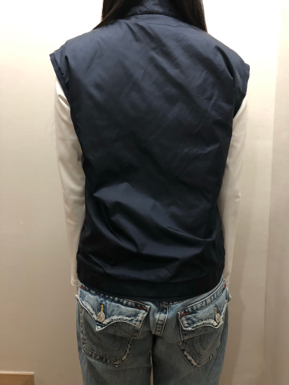 빈티지 아디다스 네이비 패딩 베스트 상품이미지6